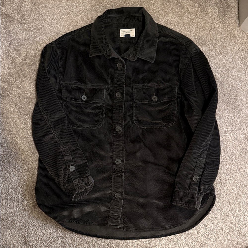American Eagle corduroy shacket sz M